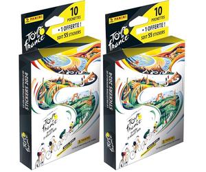 Panini Tour De France 2024 - Blister con 10 fundas + 1 oferta, 004870KBFGD11 (Paquete de 2)