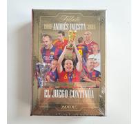 Panini Tributo Andres Iniesta 50 cards 1 AUTO ORIGINAL ASEGURADO