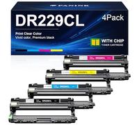 PANINK Unidad de tambor compatible con Brother DR 229 DR-229 R229 R229 ompatible con impresora Brother HL-L3300CDW HL-L3280CDW HL-L3220CDW MFC-L3720CDW MFC-L3780CDW - Paquete de 4