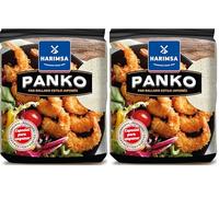 Panko HARIMSA. Panko japonés tradicional que aporta textura ligera y crujiente. Contiene únicamente harina de trigo, agua, levadura y sal, lo que le confiere unas características únicas.