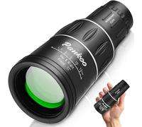 Pankoo Monóculo 16x52 para Adultos y Niños - Telescopio Compacto con Prisma 2024, Monóculo HD Ideal para Observación de Aves, Senderismo, Conciertos y Regalos para Actividades al Aire Libre