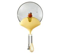 panLid Storage Rack Holds Various Cookware Items Including panCover, pan