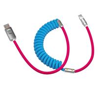 Panlouting 2 Pack | Cargador 65W 80W Cable de Carga USB a USB-C para OnePlus 12 Open 11 10 8 7T Pro 7 6T 5T | Soporta Warp y SuperVOOC | 2 Metros | Sincronización de Datos y Carga Rápida