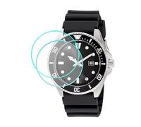 Panlouting 2 Pack | Protector de Pantalla de Vidrio Templado 9H HD 0.3mm Resistente a Arañazos compatible con Reloj Casio MDV106-1A