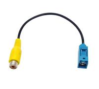 Panlouting Fakra a RCA Conector Hembra Cable Adaptador | Cable Universal para Cámara de Marcha Atrás de Coche | Compatible con Mercedes COMAND, Blaupunkt, PCM, NTG, Jaguar, Range Rover, Ford