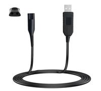 Panlouting Reemplazo Cable de Carga USB 12V para Afeitadoras Eléctricas Braun Series 1/2/3/5/6/7/8/9, 3000S, 301S, 3040S, 390CC, 5190CC, 5790, 790CC, 760CC, 7865CC, 7893s