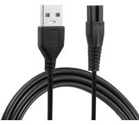 Panlouting Reemplazo Cargador USB Cable de Carga 1 Metro para Afeitadoras Eléctricas Pitbull Gold Pro/Silver Pro/Diamond Pro/Platinum Pro/Palm/Butterfly Kiss