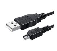 Panlouting Repuesto Cargador 1,2 Metros Cable de Carga USB para Cámara compatible con Canon CA-110 CA110 CA-110E VIXIA HF M50 M52 M500 R20 LEGRIA HF R206 R26 R200