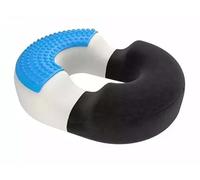 Panlouting Rosquilla Gel Almohada Cojín del Asiento, Cojín para Coxis, Almohada para Dolor de Ciática y Hemorroides, Espuma de Memoria, Almohada Ortopédica para Embarazo