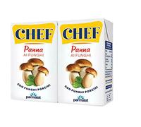 Panna Chef Funghi Porcini Setas Crema Parmalat 2x125 ml