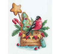 PANNA Kit de punto de cruz, multicolor, 17.5x20cm