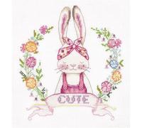 PANNA Kit de Punto de Cruz, Tela, Multicolor, Aida