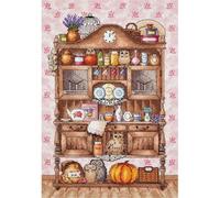 PANNA PT-1864 - Kit de punto de cruz, 23 x 32 cm, multicolor
