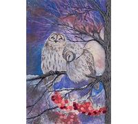 PANNA Random Find Kit de bordado (27 x 29 cm), diseño de Gossip Owls