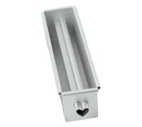 Panne de pan, panes antiadherentes Pans Toast Box de aleación de aluminio | Crema de pan de horno larga con tubo extraíble para plátano, tartas de queso, sándwiches, pan y pastel de carne