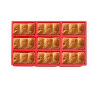 Panne De Panes De Silicona - 9 Molde De Horno De Crema Cavidad, Mini Sartenes Antiadherentes | Molde Rectángulo Para Tarta De Queso, Pan De Maíz, Brownie, Chocolate, Postes De Pequeños, Horno De