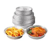 Panne de revestimiento en horno holandés de aluminio - sartenes delforno | Recipientes desechables con paredes rectas, aluminumpans para almacenar la preparación de comidas horneadas, cake -lata para