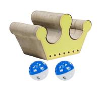 Panneau À Griffer Pour Chat - Carton À Griffes Magnétique Pour Chats | Carton Ondulé À Avec Lit Pour, Chatons Et Balle De Jeu Pour Maison Intérieur Et Extérieur Salon Chambre Sol Coin