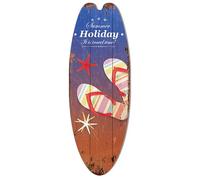 Panneau mural de planche de surf- décor de planche de surf d'été, Décoration murale en bois, pièce maîtress | ornement d'été,Accessoire de sur le thème de la plage pour