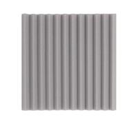 Pannelli fonoassorbenti 12Pc Acoustic Foam Sound Insulation Panels for KTV Bar Soundproofing Studio Wedges Proofing Multiple Color 300x300x25mm(Grey)