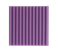 Pannelli fonoassorbenti 12Pc Acoustic Foam Sound Insulation Panels for KTV Bar Soundproofing Studio Wedges Proofing Multiple Color 300x300x25mm(Purple)