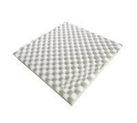 Pannelli fonoassorbenti 12Pcs Studio Acoustic Foam Panels Sound Insulation Treatment Room Wall Soundproof Sponge Tiles 30x30x2cm(WHITE)