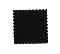 Pannelli fonoassorbenti 12Pcs Studio Acoustic Foam Panels Sound Insulation Treatment Room Wall Soundproof Sponge Tiles 30x30x2cm(Black)