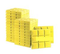 Pannelli fonoassorbenti 24 Pcs Sound Absorbing Panel Acoustic Soundproofing Foam KTV Wall Panels Absorcion for Door(MGT-Yellow,Medium Density)