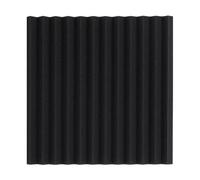 Pannelli fonoassorbenti 72 Pack Studio Acoustic Foam Panels Soundproofing Wedge Tile Sound Proof Padding Noise Insulatio Treatment 300x300x25mm(Black)