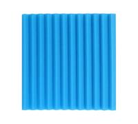 Pannelli fonoassorbenti 72 Pack Studio Acoustic Foam Panels Soundproofing Wedge Tile Sound Proof Padding Noise Insulatio Treatment 300x300x25mm(Blue)