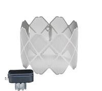 Pannello in acciaio portatile a pista pieghevole e portatil | Barriera da cucina antivento per falò, cucina da picnic, viaggi escursionistici, accessori da cucina all'aperto per zaini, kit
