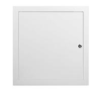 Pannello porta di accesso bianco Portello di ispezione in alluminio per pareti/soffitti, armadio di copertura della scatola dei fusibili, foro di accesso ai servizi del sistema HVAC(24x32in/61x81cm)