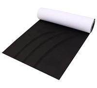 Panngu Tela de microfibra autoadhesiva, adecuada para interiores, elástica, de ante aterciopelada, para cajón de joyas, color negro, 20 x 150 cm