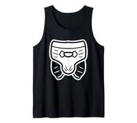 Pannolino Genitoriale Minimalista Semplice Pannolino Camiseta sin Mangas