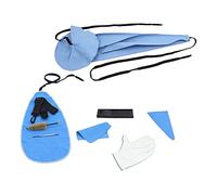 Paño 10 en 1 para saxofón + cepillo para boquilla + guantes + herramienta de mantenimiento para correa de cuello para clarinete