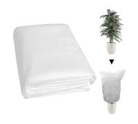 Paño anticongelante para jardín: recubrimiento de heladas de invierno engrosadas,Cubierta protectora ligera para cubrir una gran superficie, tela no tejida de congelación para clima frío