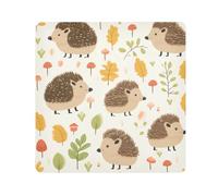 Paño autoadhesivo mágico para cámara de erizo, para lente de cámara, protector de lente, protector de lentes, bolsa de maquillaje, 13.8 x 13.8 pulgadas, multicolor, 17.7x17.7in, moderno