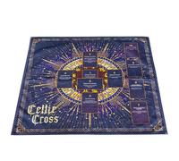 Paño de cartas de tarot, suministros de brujería del tarot, servilleta de terciopelo para mesa de brujería para lugar sagrado, ritual celta pagano, mesa de comedor