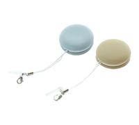 Paño de fibra para limpiar pantallas de ordenador, toallitas para teléfonos móviles Macaron, toallitas para gafas, esponja colgante para gafas (2