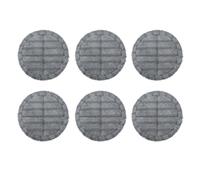 Paño de fregona compatible con Dyson V6, V7, V8, V10, V11, V12 y V15. Cepillo for fregona eléctrica húmeda y seca, almohadilla for fregar, piezas de aspiradora.(6pcs)