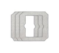 Paño de fregona, Compatible con Mini Robot de limpieza de ventanas ECOVACS WINBOT Accesorios(3pcs)