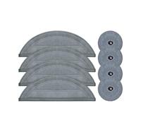 Paño De Fregona Compatible Con Roborock, Saros 10, S9 Maxv Ultra, Accesorios Y Repuestos For Aspiradoras Robot. Paños Y Almohadillas De Fregona De Alta Absorción.(4B4S)