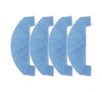 Paño de fregona compatible con Ultenic para T20 Pro y para Honor S3, S3 Plus, R3 aspiradoras robóticas, almohadillas de repuesto de microfibra lavables para una mejor limpieza del suelo, paquete de 4