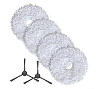 Paño de fregona de repuesto para aspirador EUREKA V15 Pro J15 Ultra Robot, almohadillas de limpieza de microfibra, accesorios lavables para pisos duros, dueño de mascotas (1)