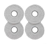 Paño de fregona de repuesto para Deebot para X1 Turbo Mopping Kit con almohadillas de limpieza lavables, compatible con X1e X2 para modelos T20 (paquete de 4)