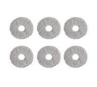 Paño De Fregona Duradero, Accesorios, Compatibles Con Xiaomi, X20+ X10+ X20Plus X10 Plus, Repuestos De Almohadilla De Fregona For Robot Aspirador.(6 PCS)