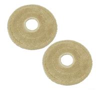 Paño de fregona para robot aspirador MOVA MOBIUS 60, almohadillas de microfibra reutilizables HyperClean para azulejos sin manchas, suelos laminados de madera, paquete de 2 (fregona de felpa)