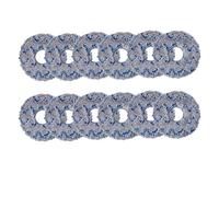 Paño De Limpieza Compatible Con Ecovacs, Deebot, X1, X2, Omni T30, Pro, Omni T10, T20, Omni T30s, Accesorios For Aspiradoras Robot, Trapos Y Piezas.(12pcs)