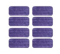 Paño De Limpieza Compatible Con Swiffer Wet Jet, Accesorio For Limpieza De Polvo Doméstico En Seco Y Húmedo, Almohadillas De Microfibra Reutilizables(Purple-12pcs)
