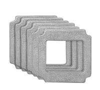 Paño De Limpieza De 21 × 21 Cm, Compatible Con El Robot Limpiacristales ABIR WD8, Paños Lavables Reutilizables For Limpiar Cristales Y Ventanas.